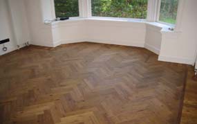 Sander Velthuijsen parket onderhoud houten vloer schuren visgraat Leusden Voorthuizen